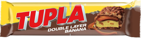 Tupla Double Layer Banana 48g, 42-Pack - Scandinavian Goods