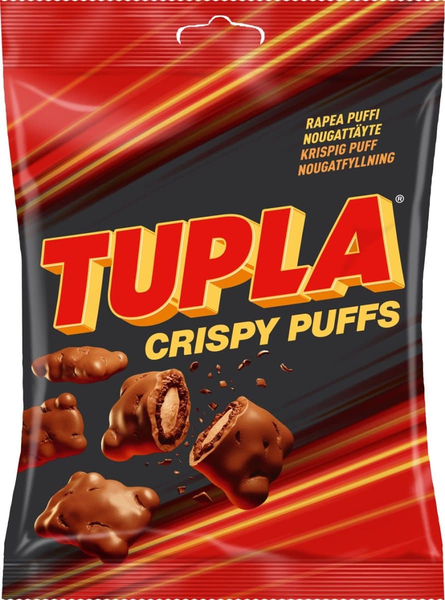 Tupla Crispy Puffs 170g, 24-Pack - Scandinavian Goods