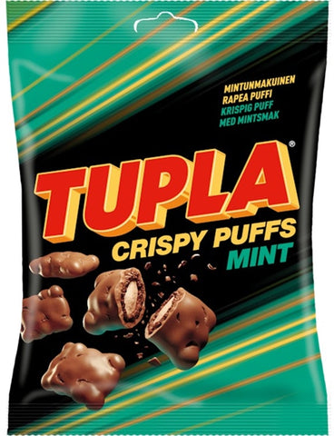 Tupla Crispy Puffs Mint 170g - Scandinavian Goods