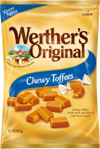 Werther's Original Chewy Toffees 1 kg - Scandinavian Goods