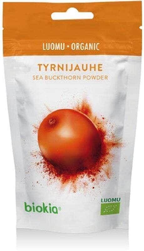Biokia Organic Sea Buckthorn Powder 30g, 15-Pack - Scandinavian Goods