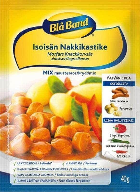 Blå Band Grandfather's Sausage Sauce 40g, 16-Pack - Scandinavian Goods