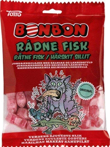 BonBon Rådne Fisk 125g - Scandinavian Goods