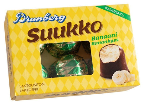 Brunberg Banana Kiss 150g, 8-Pack - Scandinavian Goods