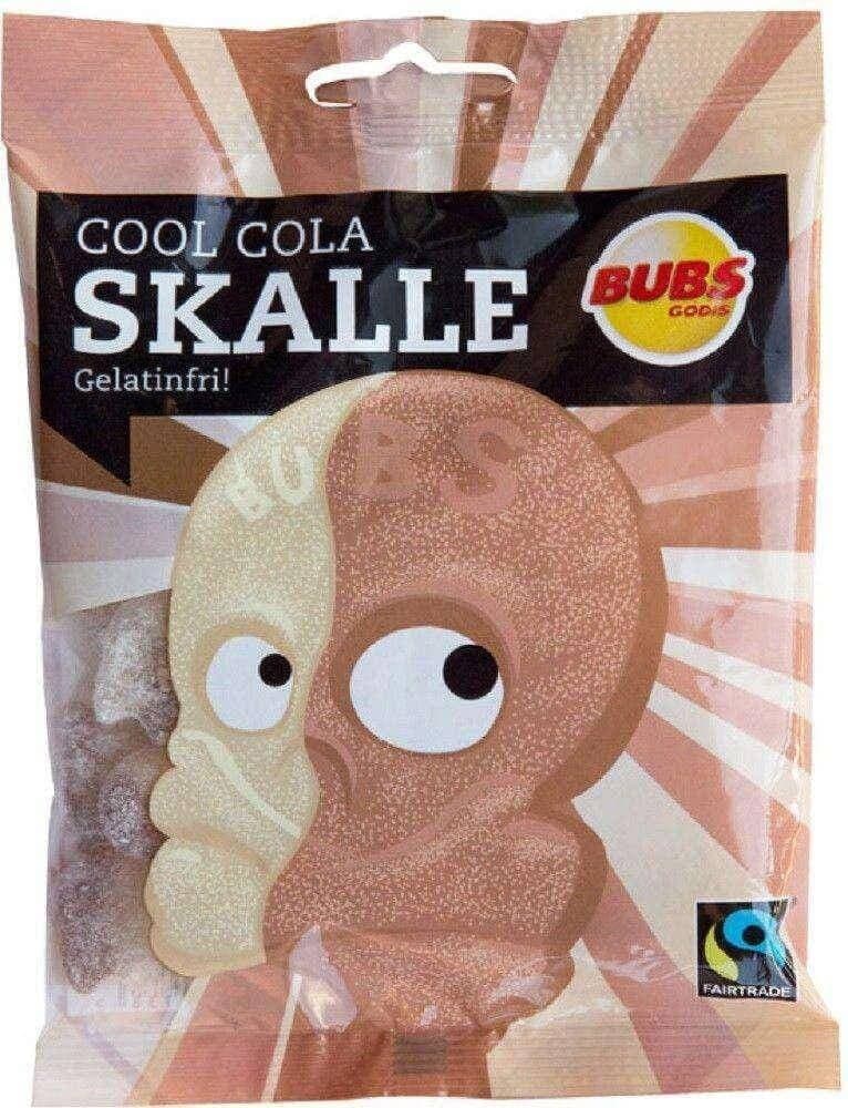 Bubs Godis Cool Colaskalle 90g - Scandinavian Goods
