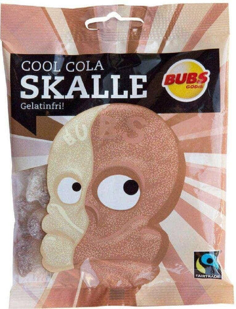 Bubs Godis Cool Colaskalle 90g - Scandinavian Goods