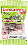 Dragster 1000 Jordgubb/Lakrits 65g - Scandinavian Goods