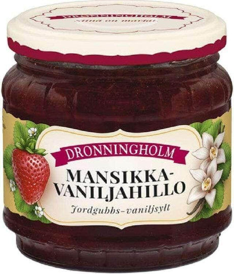 Dronningholm Strawberry Vanilla Jam 440g - Scandinavian Goods