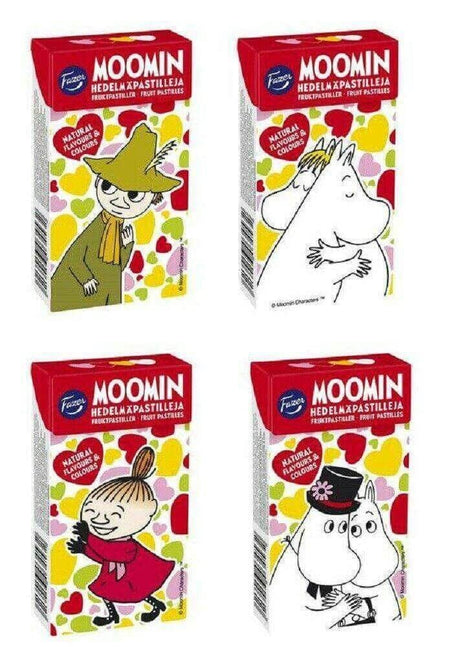 Fazer Moomin Fruit Pastilles 40g, 20-Pack - Scandinavian Goods
