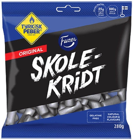 Fazer Skolekridt Tyrkisk Peber 280g - Scandinavian Goods
