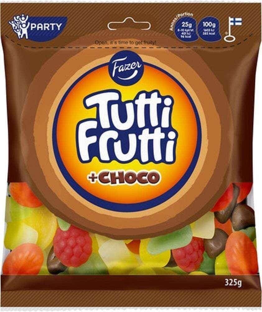 Fazer Tutti Frutti Choco 300g - Scandinavian Goods
