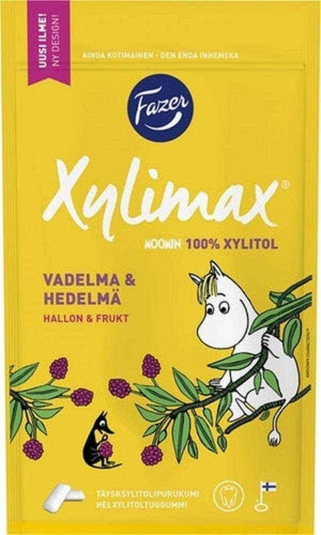 Moomin Raspberry & Fruit 100g, 10-Pack - Scandinavian Goods