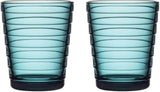 Iittala Aino Aalto tumbler 22 cl, sea blue, 2 pcs - Scandinavian Goods
