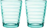 Iittala Aino Aalto tumbler 22 cl, water green, 2 pcs - Scandinavian Goods