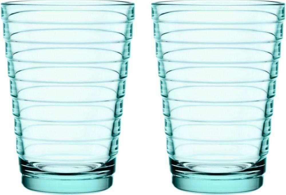 Iittala Aino Aalto tumbler 33 cl, water green, 2 pcs - Scandinavian Goods