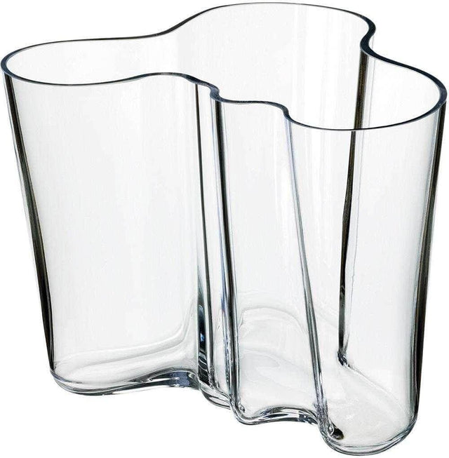 Iittala Alvar Aalto Collection vase 160 mm, clear - Scandinavian Goods