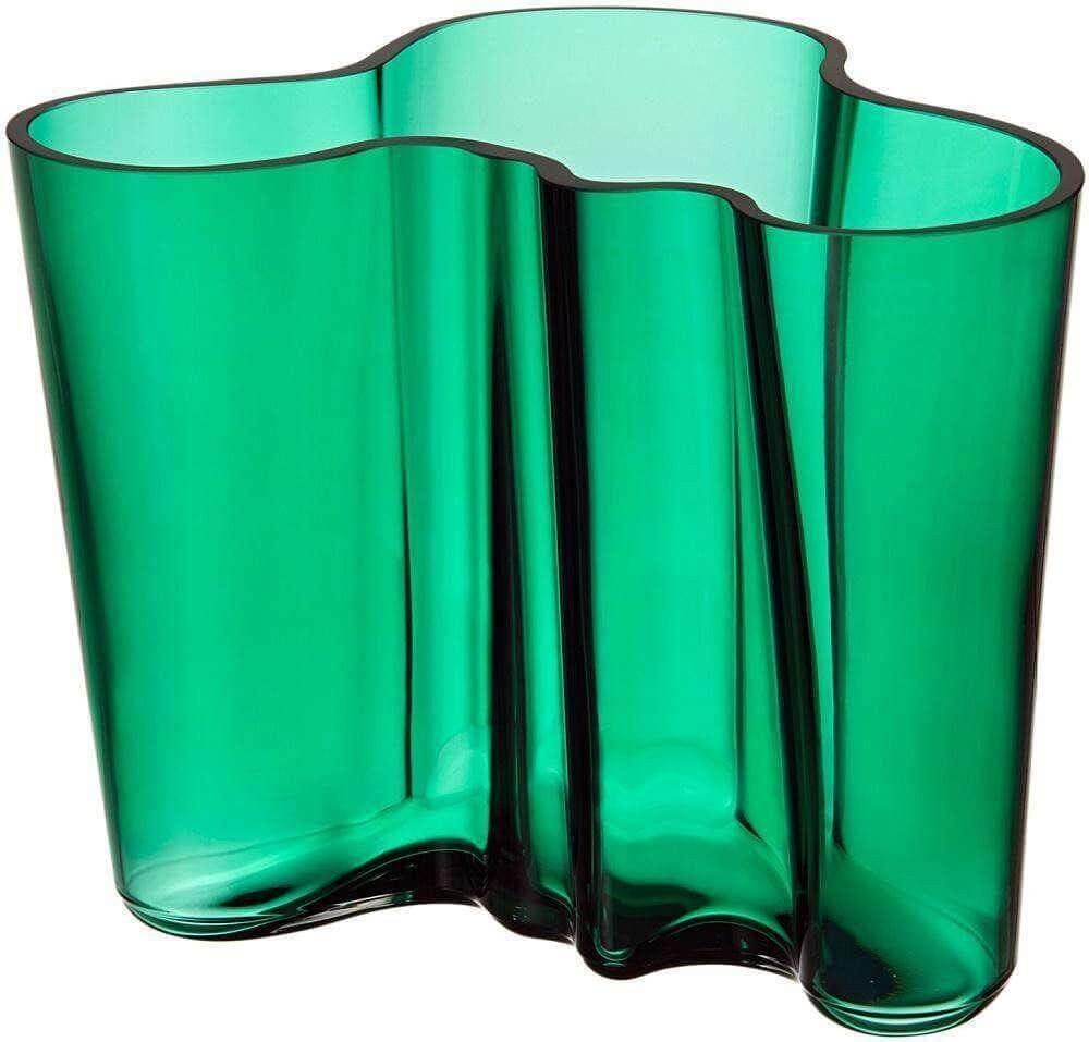 Iittala Alvar Aalto Collection vase 160 mm, emerald - Scandinavian Goods