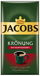 Jacobs Krönung Decaffeinated Coffee 500g, 6-Pack - Scandinavian Goods