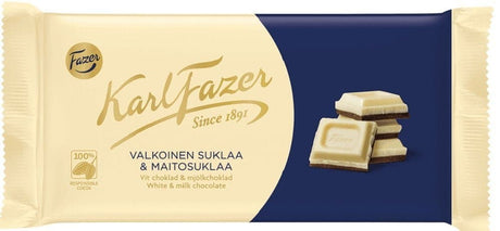 Karl Fazer White & Blue 131g, 16-Pack - Scandinavian Goods