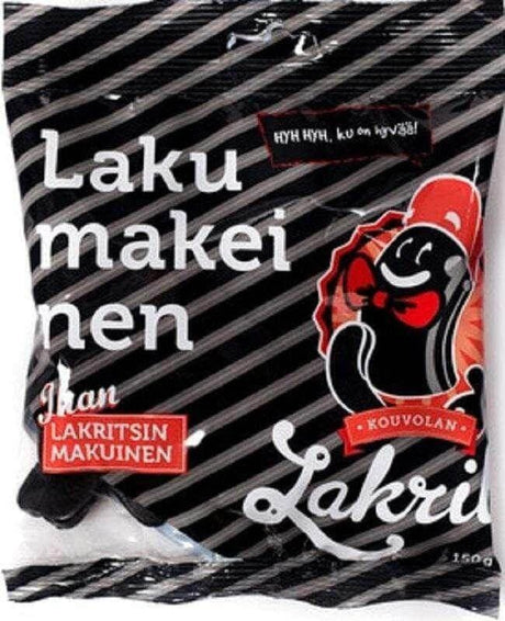 Kouvolan Lakritsi Lakumakeinen 150g, 12-Pack - Scandinavian Goods