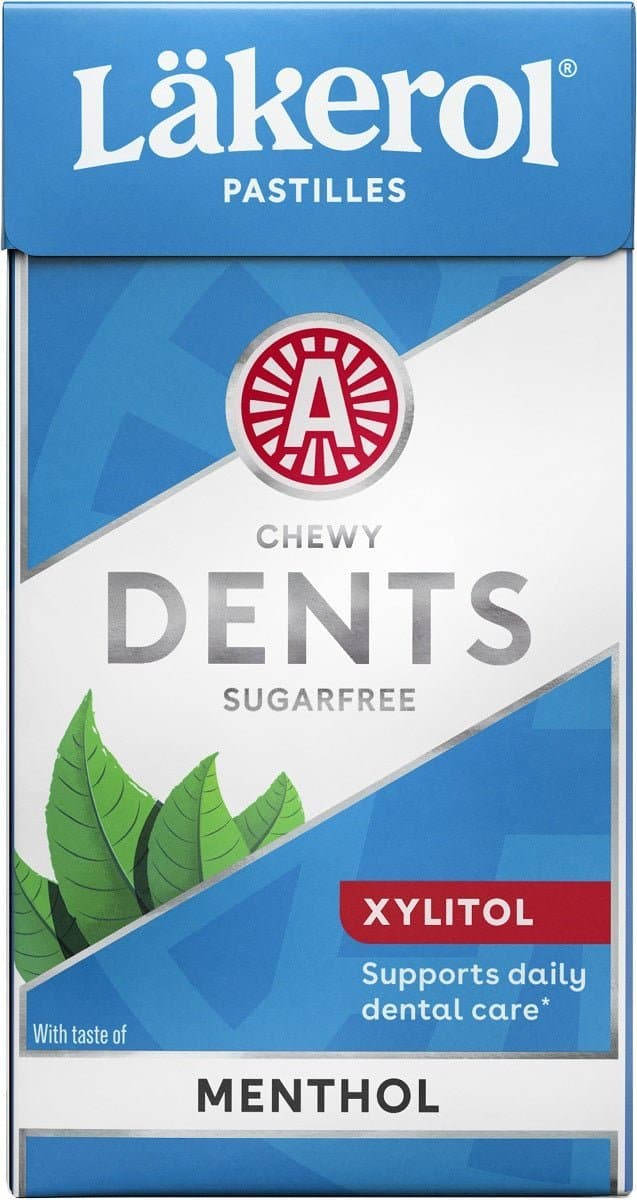 Läkerol Dents Menthol 36g, 24-Pack - Scandinavian Goods