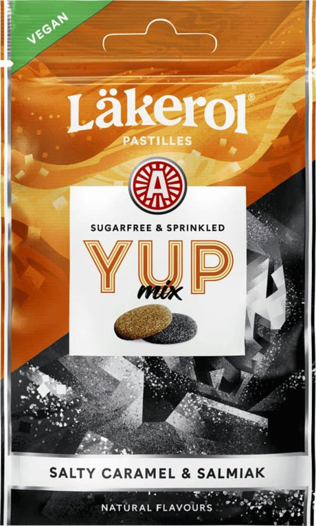 Läkerol YUP Mix Salty Caramel & Salmiak 30g, 20-Pack - Scandinavian Goods