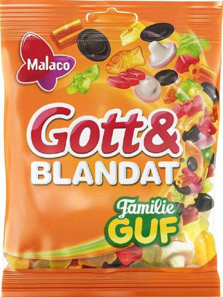 Malaco Gott & Blandat Familie Guf 700g - Scandinavian Goods