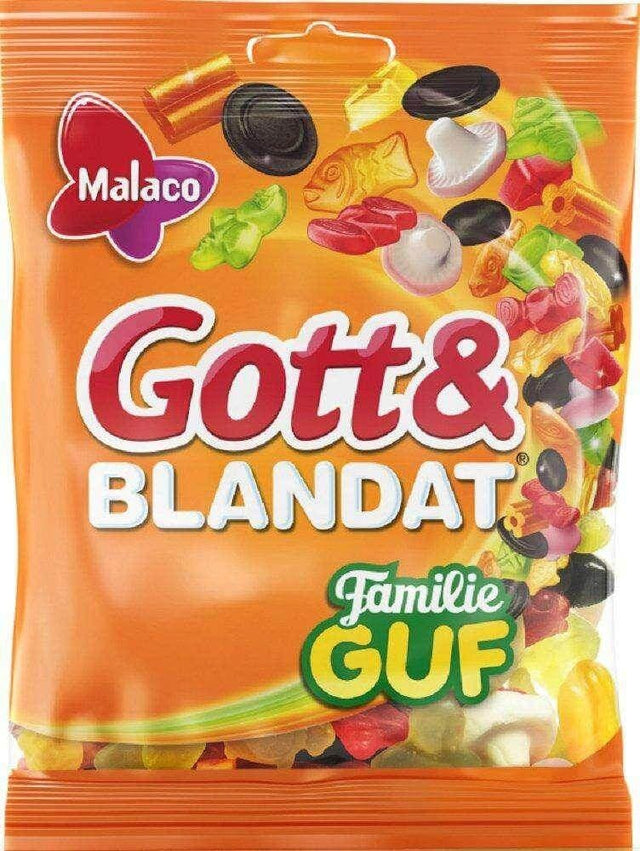 Malaco Gott & Blandat Familie Guf 700g - Scandinavian Goods