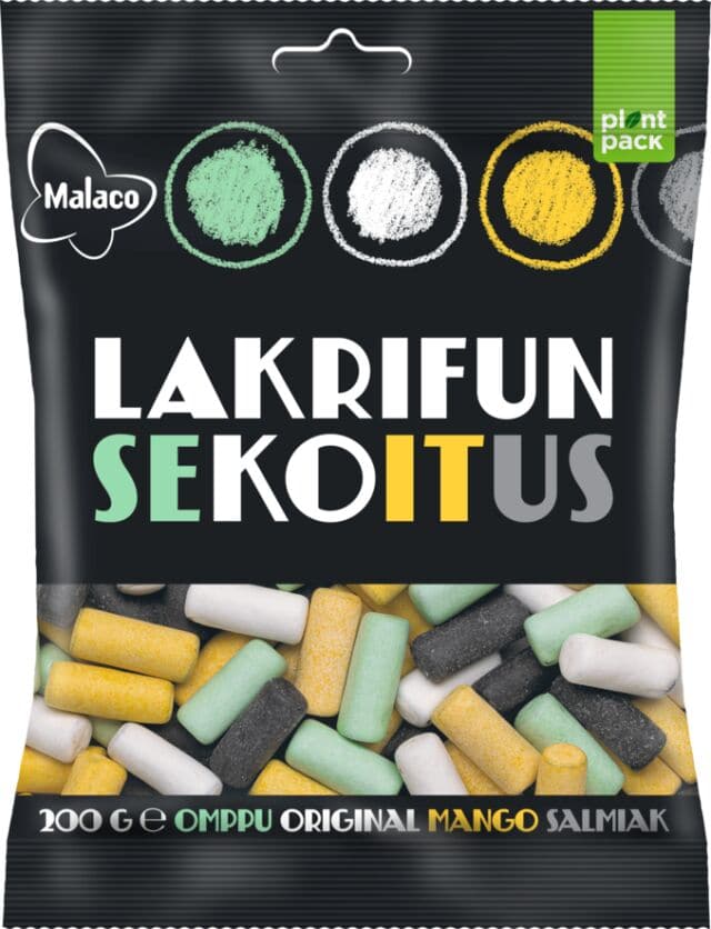 Malaco Lakrifun Mix 200g - Scandinavian Goods