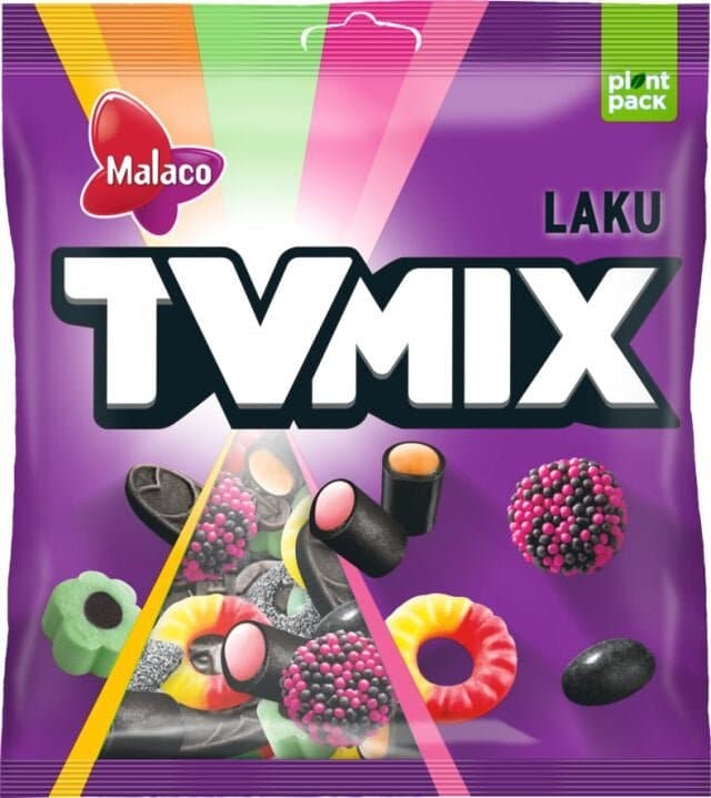 Malaco TV Mix Laku 340g - Scandinavian Goods