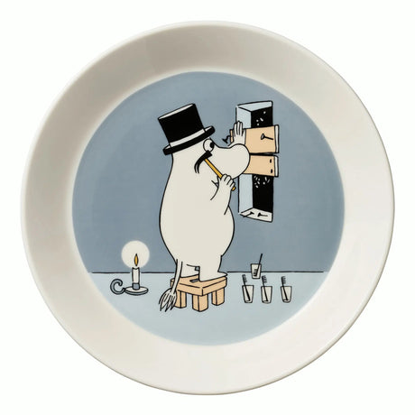 Moominpappa Porcelain Plate 19cm - Scandinavian Goods