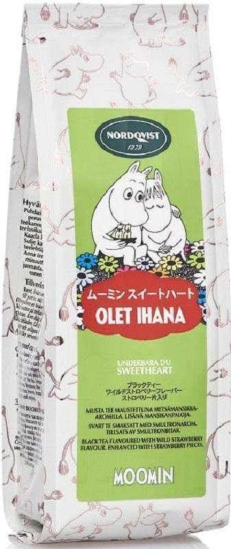 Nordqvist Moomin - Sweetheart - Children's Black Tea Bag 80g, 12-Pack - Scandinavian Goods