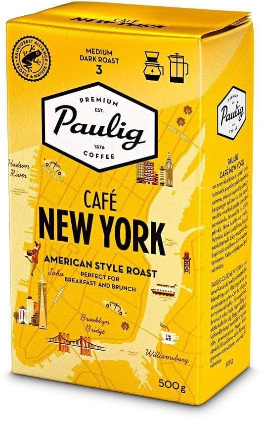 Paulig Cafe New York Ground Coffee 500g - Scandinavian Goods