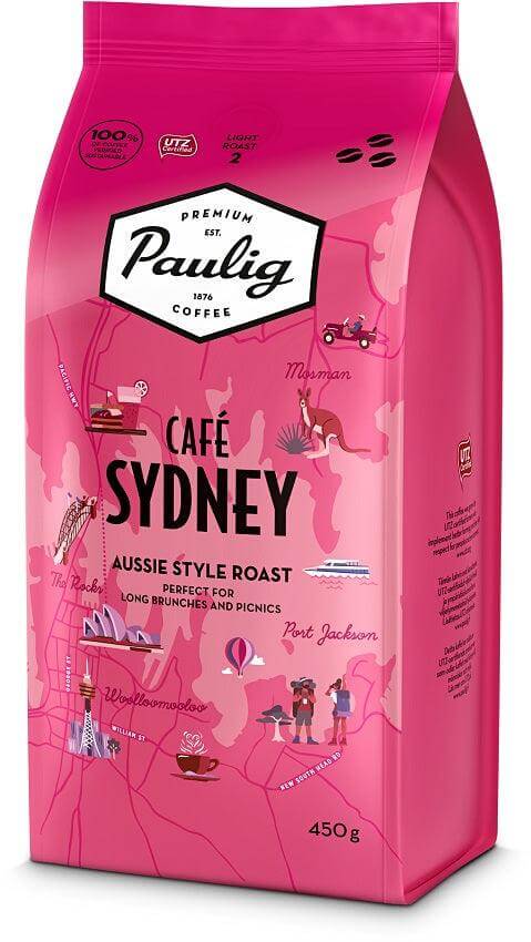 Paulig Cafe Sydney Coffee Beans 450g - Scandinavian Goods