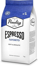 Paulig Espresso Favorito Dark Roast Coffee Beans 1 kg - Scandinavian Goods