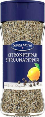 Santa Maria Lemon Pepper 102g, 8-Pack - Scandinavian Goods