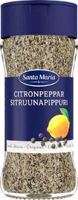 Santa Maria Lemon Pepper 102g, 8-Pack - Scandinavian Goods