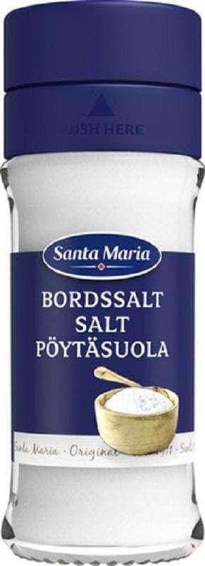 Santa Maria Table Salt 92g, 8-Pack - Scandinavian Goods