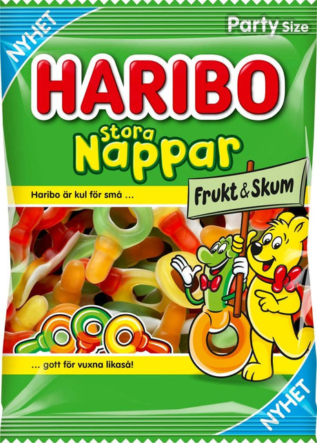 Stora Nappar Frukt & Skum 750g - Scandinavian Goods