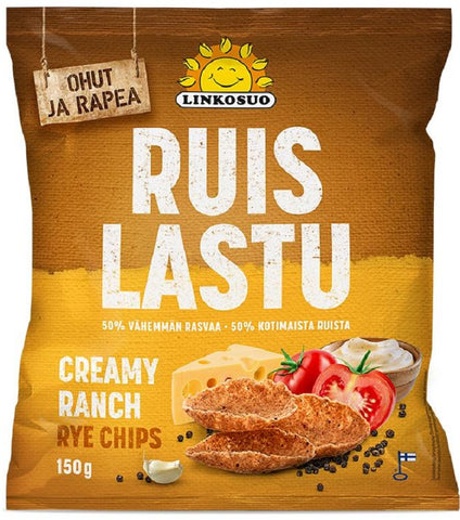 Creamy Ranch Rye Chips 150g - Scandinavian Goods