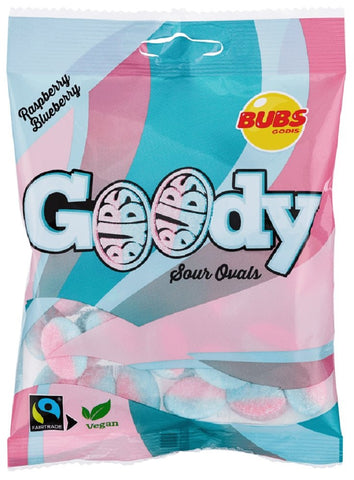 Goody Raspberry-Blueberry 90g, 24-Pack - Scandinavian Goods