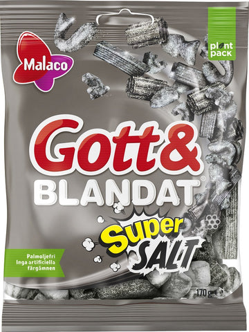 Gott & Blandat Supersalt 130g - Scandinavian Goods