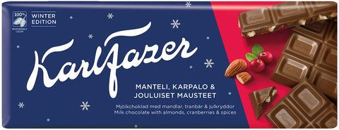 Karl Fazer Almonds & Cranberries 200g, 10-Pack - Scandinavian Goods