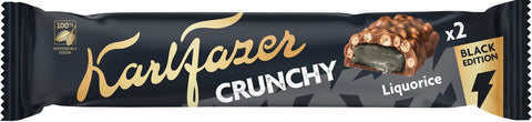 Karl Fazer Crunchy Black Edition 55g - Scandinavian Goods