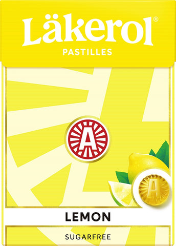 Läkerol Lemon 25g, 48-Pack - Scandinavian Goods