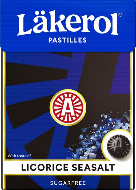 Läkerol Seasalt 75g, 12-Pack - Scandinavian Goods