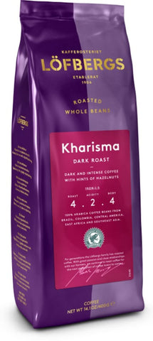 Löfbergs Kharisma Coffee Beans 400g, 6-Pack - Scandinavian Goods