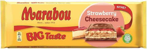 Marabou Strawberry Cheesecake 300g - Scandinavian Goods