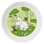 Moomintroll Plate 19cm, Green - Scandinavian Goods