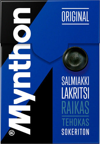 Mynthon Salmiakki-Lakritsi 85g, 12-Pack - Scandinavian Goods